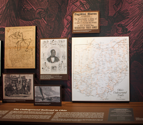 Ohio Underground Railroad display