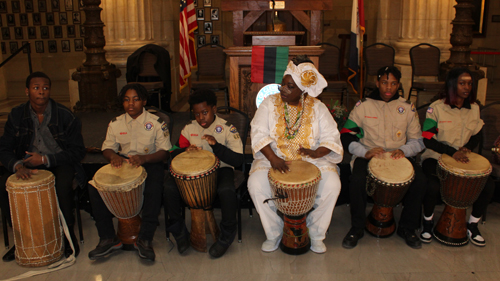AdeOlomo Dansi and Elder Drum Group with Camp Journey and 99 Treasurers Arts & Culture