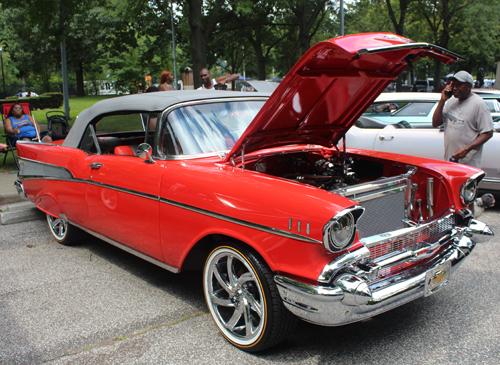 Classic car at the Glenville Festival