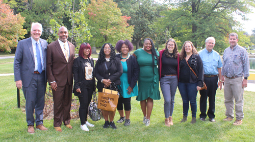 Jesse Owens speakers group photo