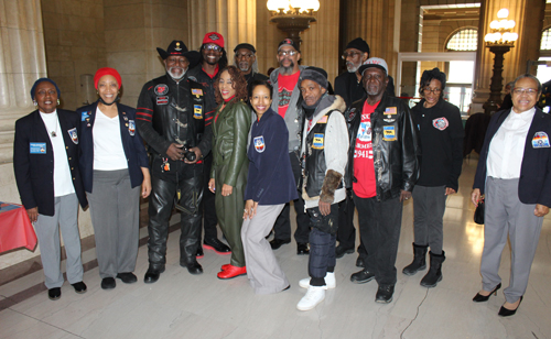 People at 54th annual Black History Celebration at Cleveland City Hall