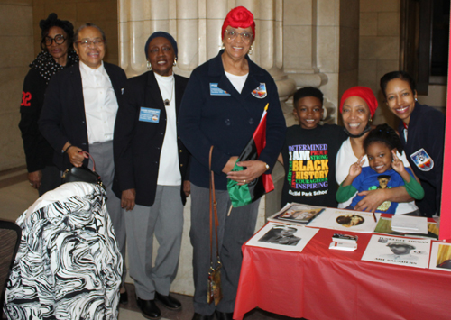 People at 54th annual Black History Celebration at Cleveland City Hall