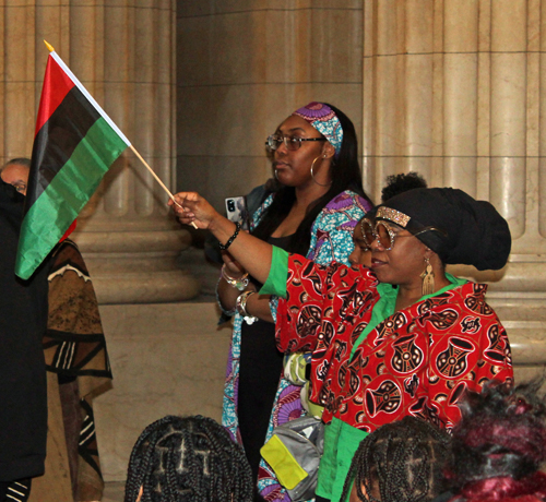 People at 54th annual Black History Celebration at Cleveland City Hall