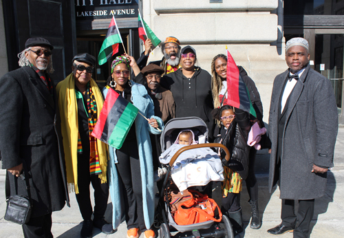 People at 54th annual Black History Celebration at Cleveland City Hall