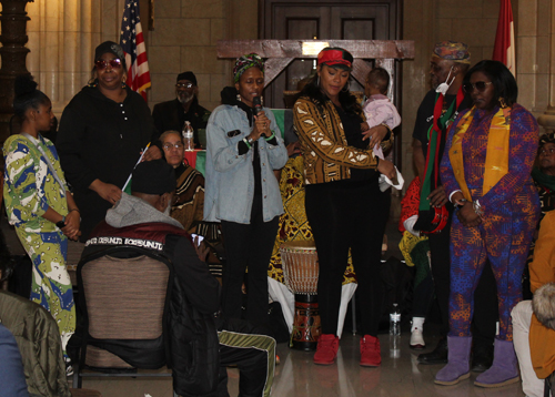 Speaker at 54th annual Black History Celebration at Cleveland City Hall