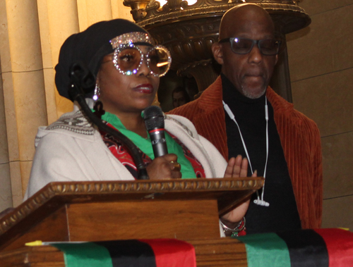 Speaker at 54th annual Black History Celebration at Cleveland City Hall