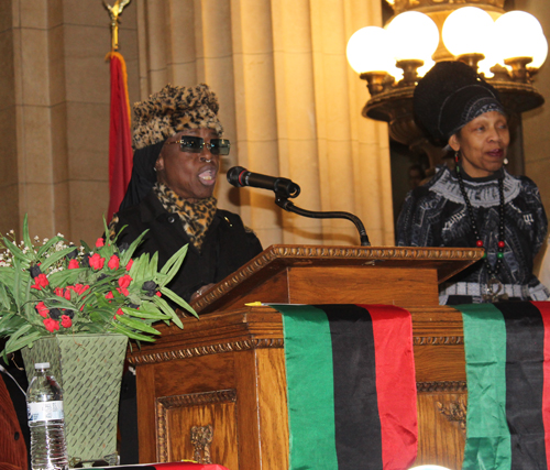 Speaker at 54th annual Black History Celebration at Cleveland City Hall