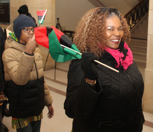 Black History Month Flag Raising Ceremony in Cleveland