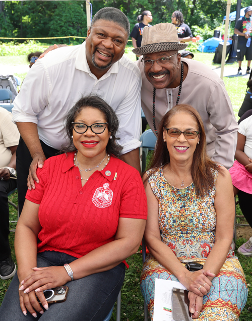 Pernell Jones and Kevin Conwell. Meredith Turner and Yvonne Conwell