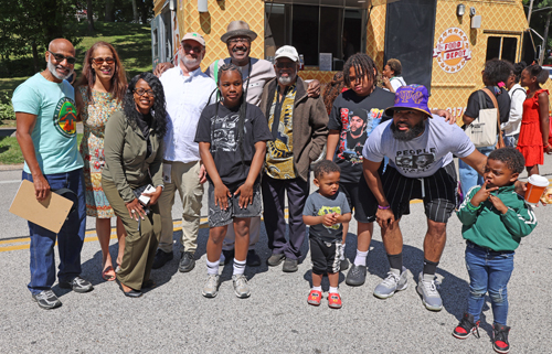 Juneteenth event attendees