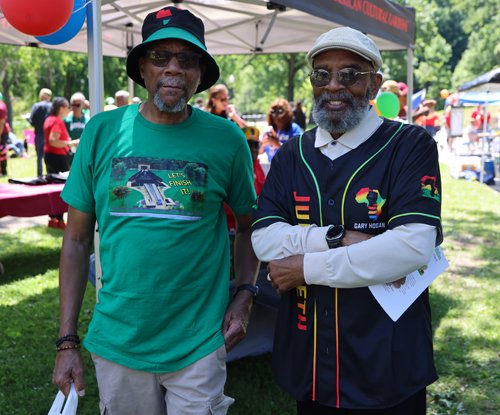 Juneteenth event attendees