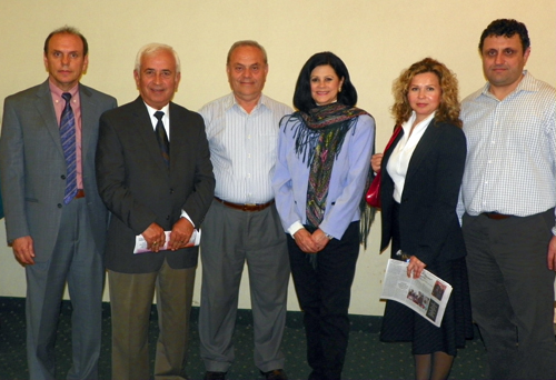 Members of the Albanian Cultural Garden Committee