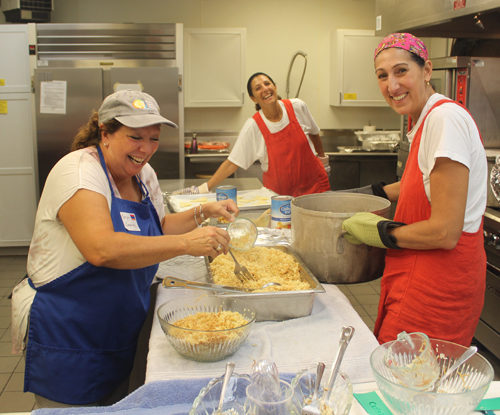 Armenian Festival kitchen workers