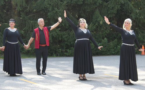 Armenian dancers from the St. Gregory of Narek community