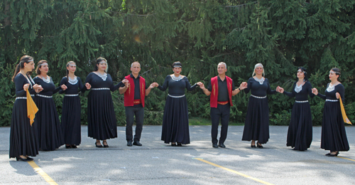 Armenian dancers from the St. Gregory of Narek community