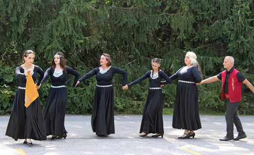 Armenian dancers from the St. Gregory of Narek community