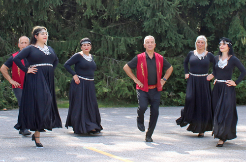 Armenian dancers from the St. Gregory of Narek community