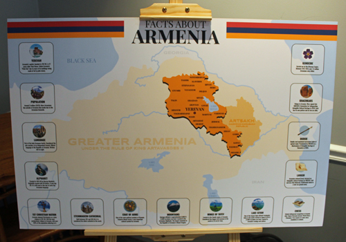 Map of Armenia