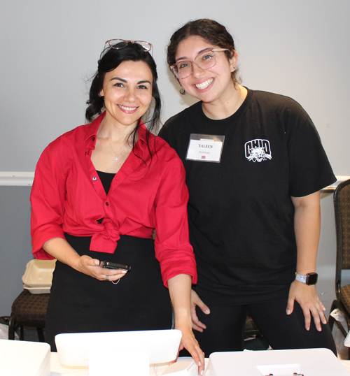 Volunteers at the Armenian festival