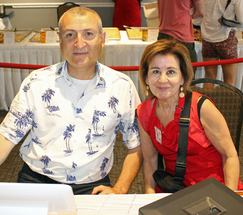 Volunteers at the Armenian festival