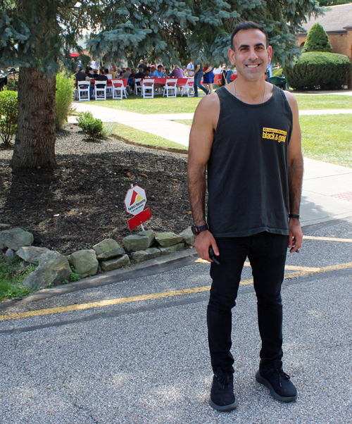 Volunteers at the Armenian festival