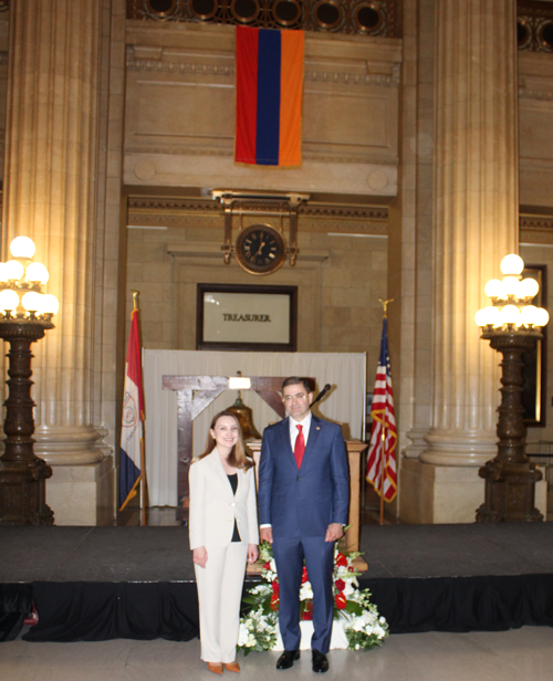  Ambassador Lilit Makunts and Honorary Consul Sergey Edilyan