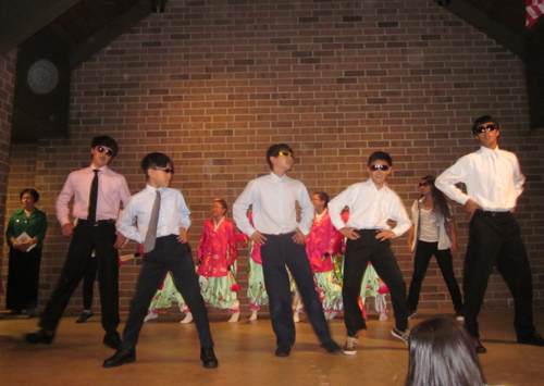 Korean Dance at Asian-American Mass in Cleveland