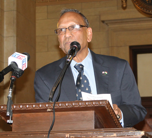 Dr. Chittaranjan Jain of FICA, Federation of India Community Associations of Northeast Ohio