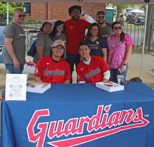 Cleveland Guardians Yu Chang and Steven Kwan