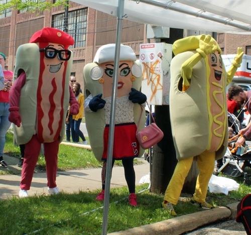 Cleveland Guardians mascots