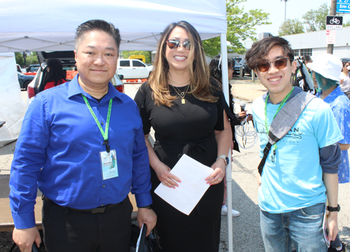 Wayne Wong, Lynna Lai and Alex Wong