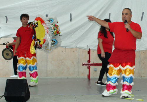 Kwan Family Lion Dance in the Cultural Gardens