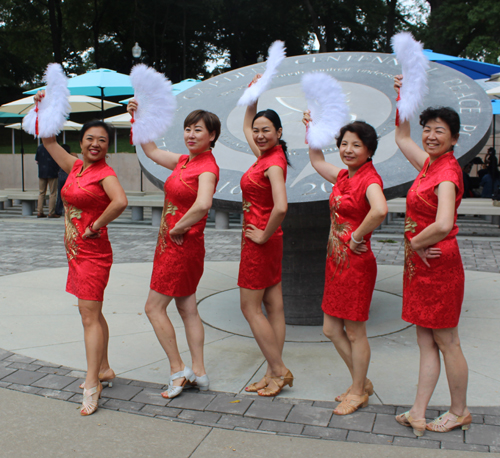 Ladies on the Plaza