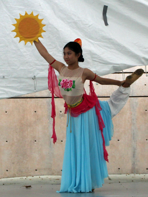 Students from Stellar Acrobatic Dance Academy perform