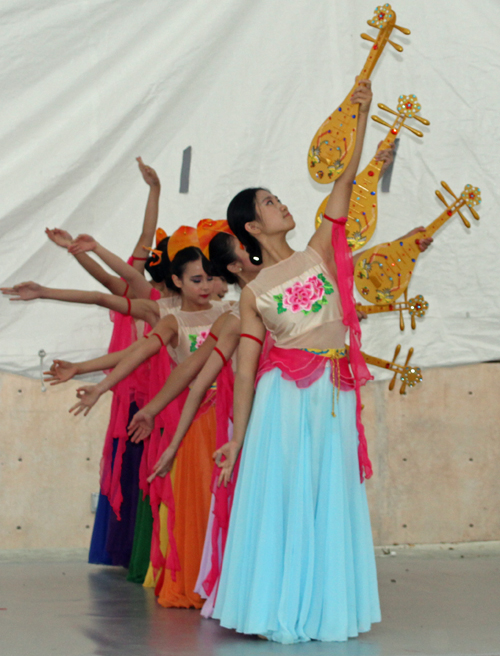 Students from Stellar Acrobatic Dance Academy perform