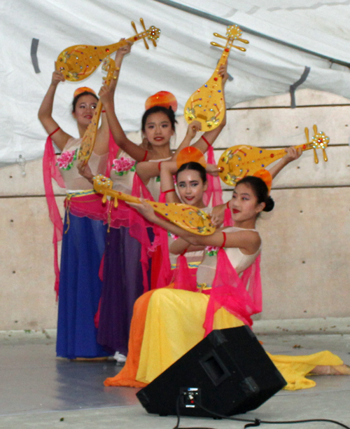 Students from Stellar Acrobatic Dance Academy perform