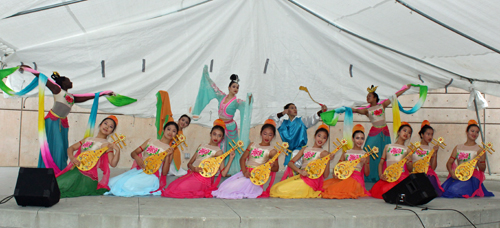 Students from Stellar Acrobatic Dance Academy perform
