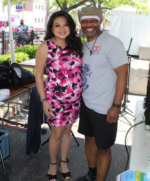Jennifer Luu and Chris Blackfire