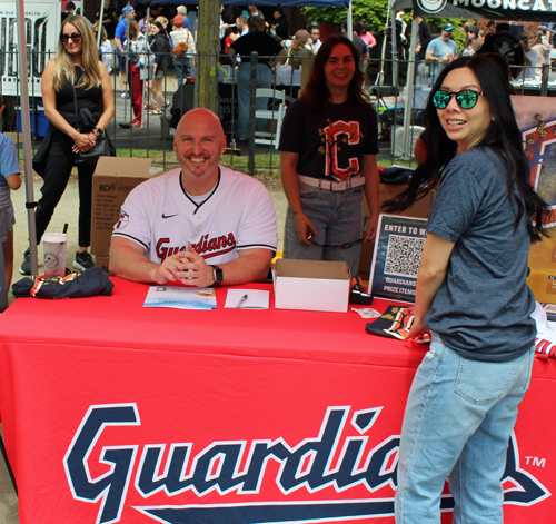 Jensen Lewis at Cleveland Guardians AsiaTown at Cleveland Asian Festival