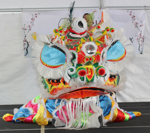 Kwan Family Lion Dance Team at the 2024 Cleveland Asian Festival