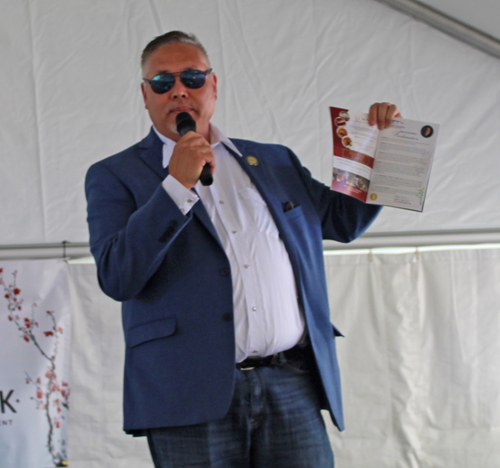 Garfield Hts Mayor Matt Burke