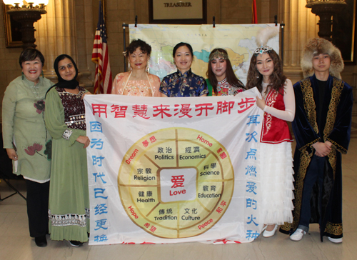 Posing with Ying Pu