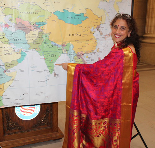 Map of India Deepa Rao