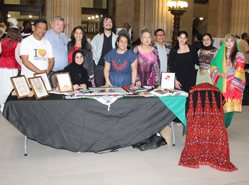More at the Palestine table