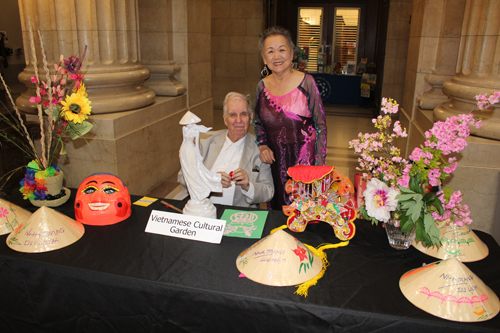 Joe Meissner and Goa Hoa Ryan at Vietnam table