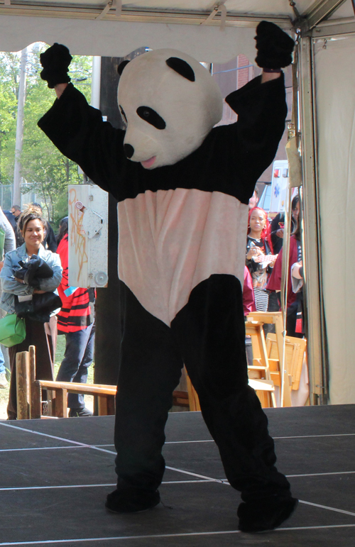 CAF Panda Cosplay at the Cleveland Asian Festival 2025