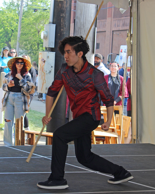 Alex Wong Cosplay at the Cleveland Asian Festival 2025