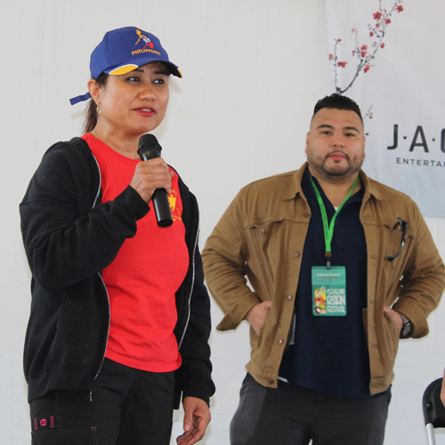 Tita Floras at Favorite Food Contest at Cleveland Asian Festival