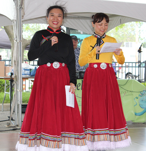 Cleveland Phoenix Club Ladies at the 2025 Cleveland Asian Festival