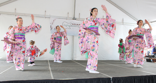 Sho-Jo-Ji Japanese Dancers at the 2025 Cleveland Asian Festival